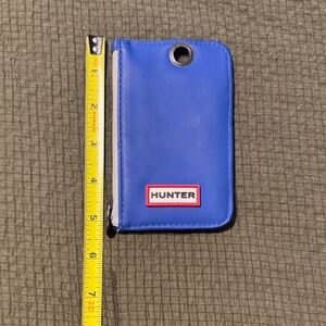 Hunter Royal Blue Card Wallet